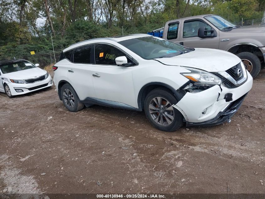 5N1AZ2MHXFN257292 2015 NISSAN MURANO - Image 1