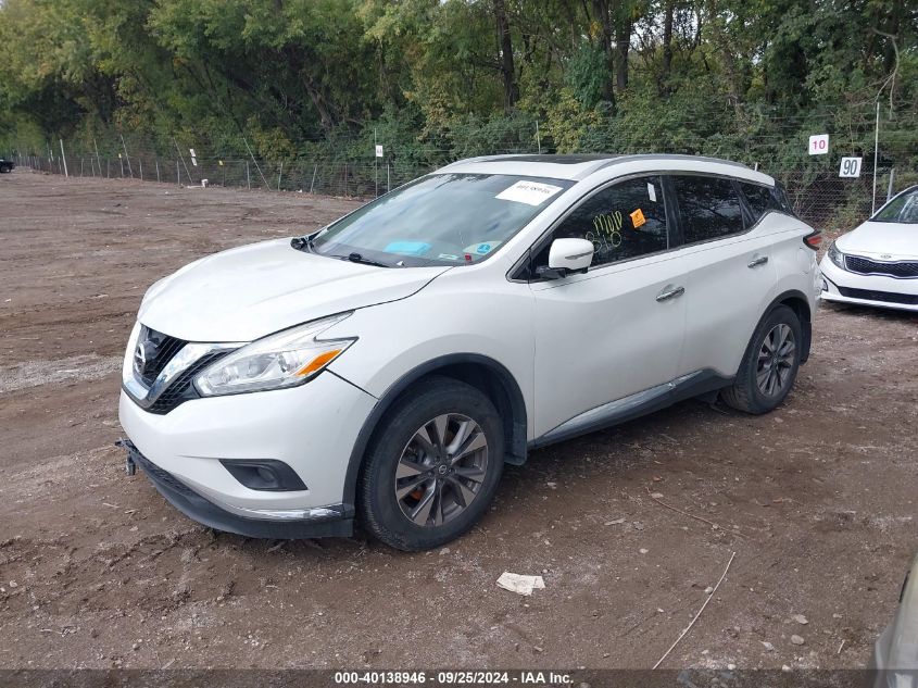 5N1AZ2MHXFN257292 2015 NISSAN MURANO - Image 2