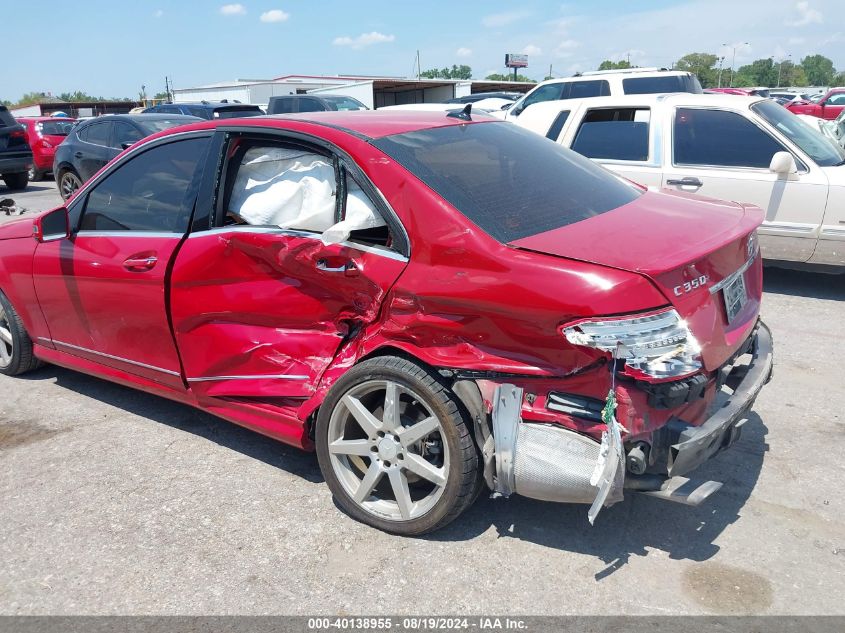 2013 MERCEDES-BENZ C 350 SPORT - WDDGF5HB6DA854240