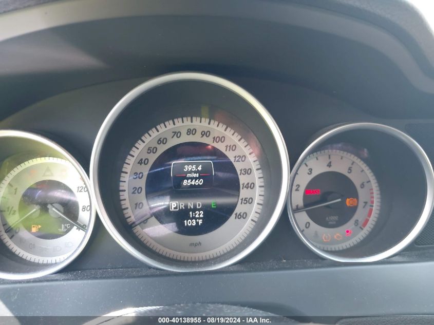 2013 MERCEDES-BENZ C 350 SPORT - WDDGF5HB6DA854240