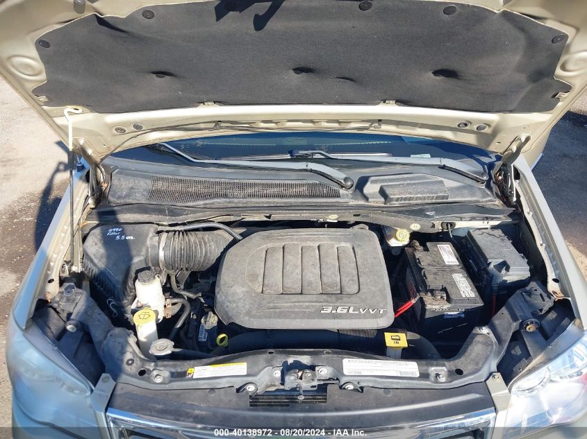 2011 Chrysler Town & Country Touring VIN: 2A4RR5DGXBR714156 Lot: 40138972