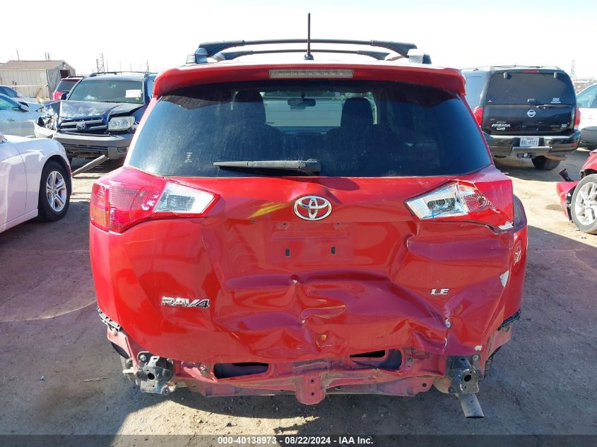 2015 Toyota Rav4 Le VIN: JTMZFREV2FD074374 Lot: 40138973