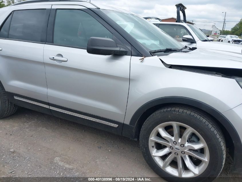 2019 Ford Explorer Xlt VIN: 1FM5K7D81KGA83808 Lot: 40138996