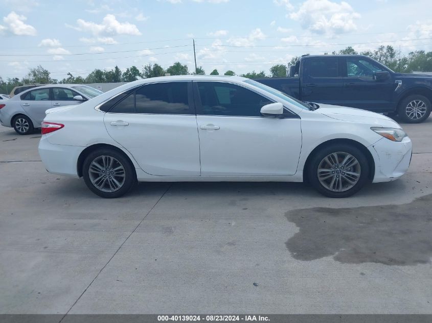 2016 Toyota Camry Se VIN: 4T1BF1FK0GU152154 Lot: 40139024