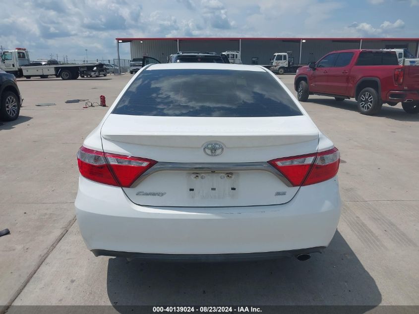 2016 Toyota Camry Se VIN: 4T1BF1FK0GU152154 Lot: 40139024