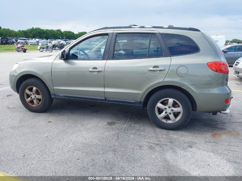 2008 Hyundai Santa Fe Gls VIN: 5NMSG13D38H208717 Lot: 40139028