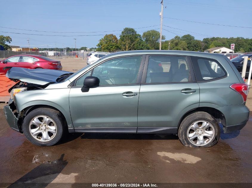 2014 Subaru Forester 2.5I VIN: JF2SJAAC2EH529710 Lot: 40139036