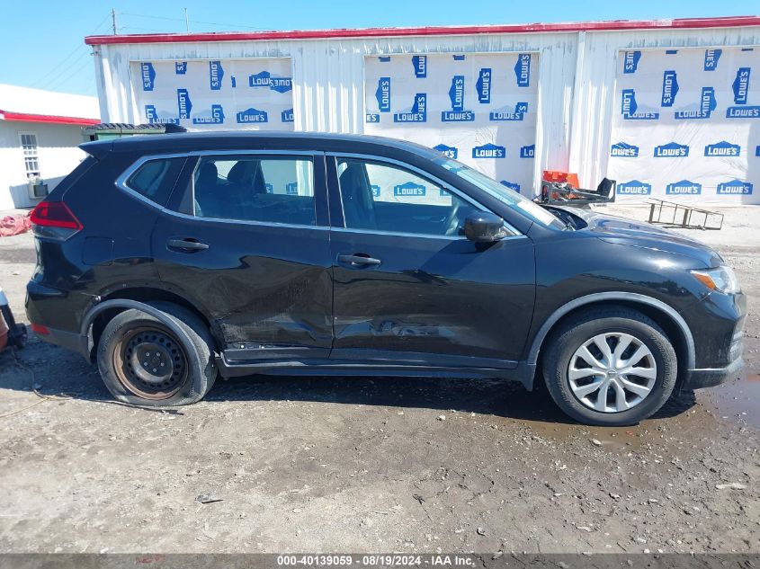 2018 Nissan Rogue S VIN: KNMAT2MV0JP599620 Lot: 40139059