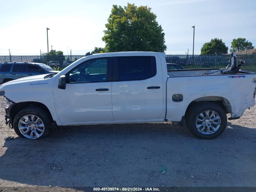 2019 Chevrolet Silverado 1500 K1500 Custom VIN: 3GCPYBEH6KG175854 Lot: 40139074