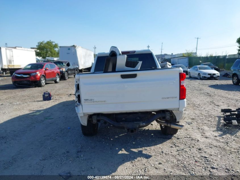 2019 Chevrolet Silverado 1500 K1500 Custom VIN: 3GCPYBEH6KG175854 Lot: 40139074