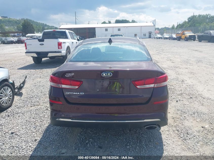 2020 Kia Optima Lx VIN: 5XXGT4L30LG424705 Lot: 40139084