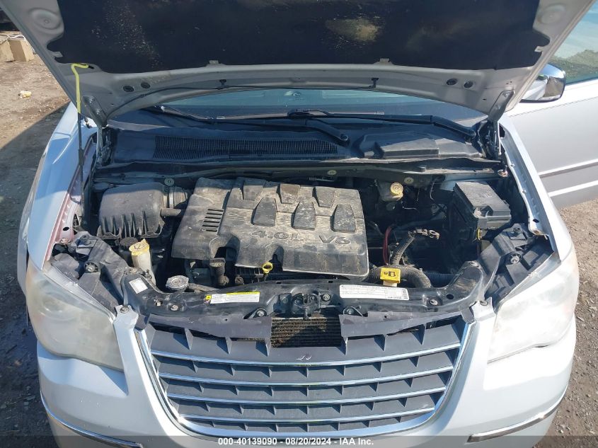 2010 Chrysler Town & Country Limited VIN: 2A4RR6DX8AR166985 Lot: 40139090