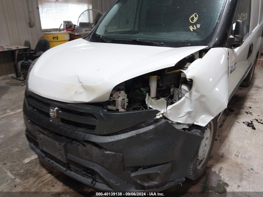 VIN ZFBERFABXH6D25512 2017 RAM PROMASTER CITY TRADESMAN