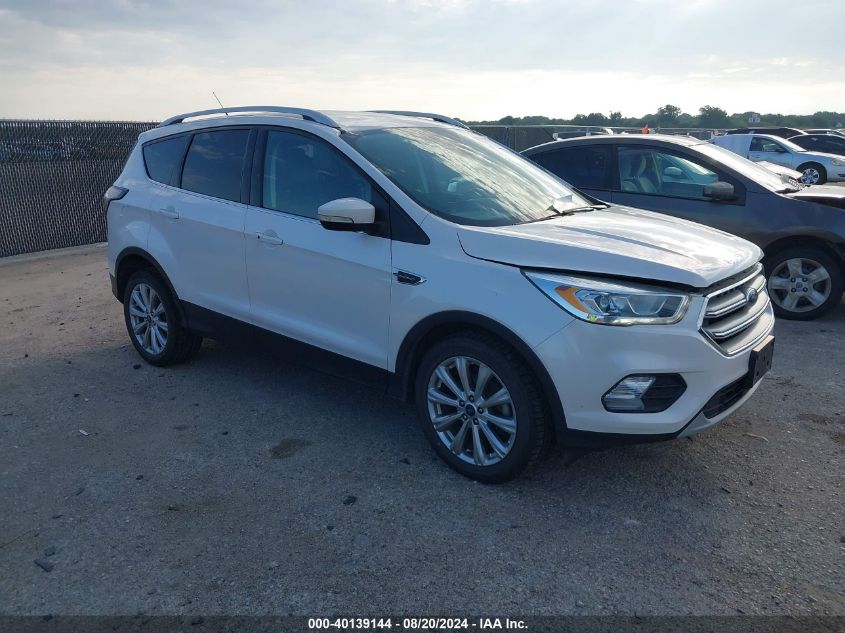 2017 FORD ESCAPE TITANIUM - 1FMCU0JD2HUD39717