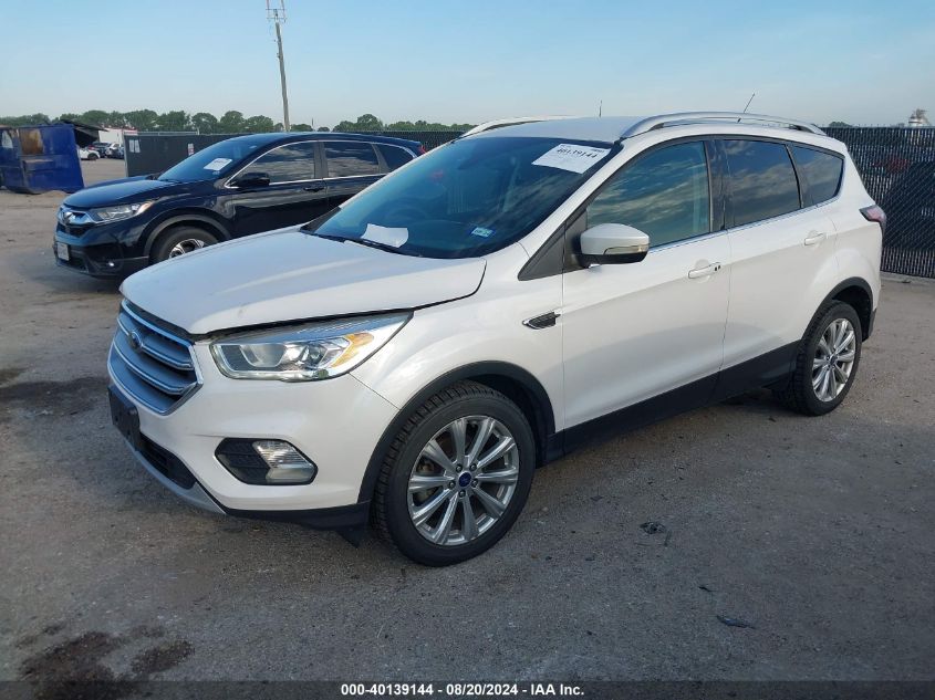 2017 FORD ESCAPE TITANIUM - 1FMCU0JD2HUD39717