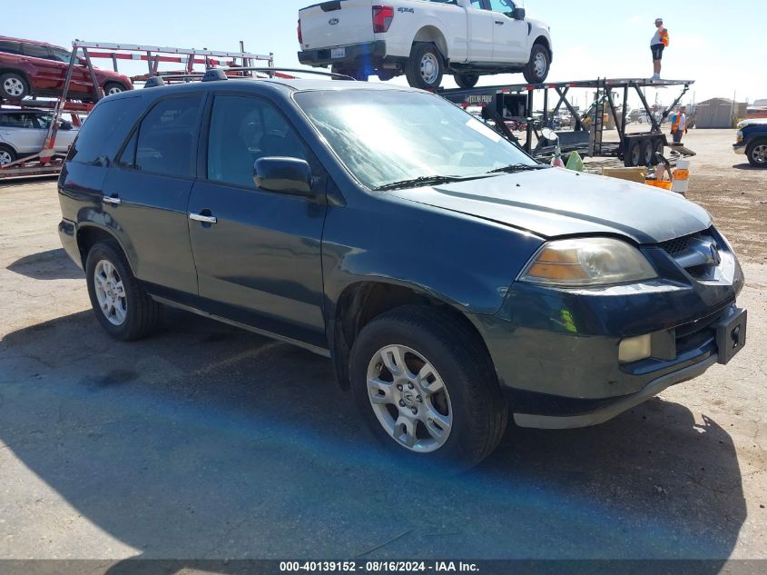 2004 Acura Mdx VIN: 2HNYD18654H535701 Lot: 40139152