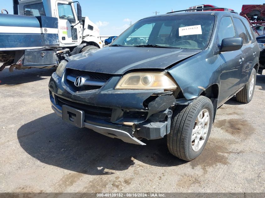 2004 Acura Mdx VIN: 2HNYD18654H535701 Lot: 40139152
