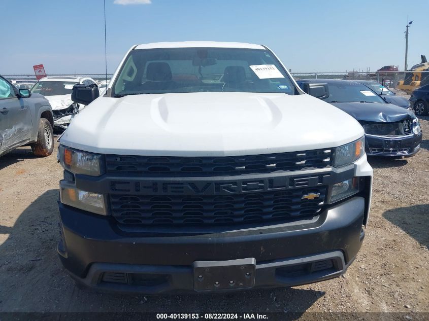 2019 Chevrolet Silverado 1500 Work Truck VIN: 3GCNWAEH1KG252119 Lot: 40139153