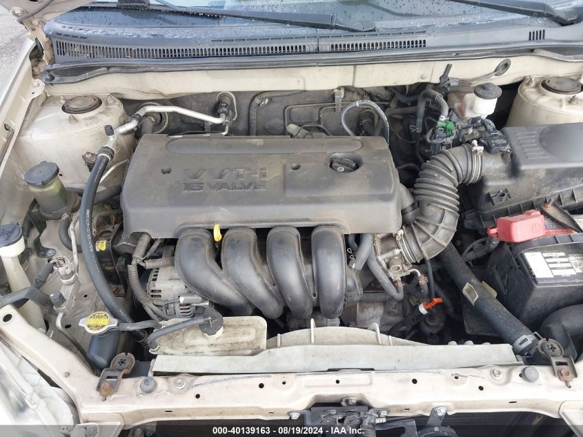 2005 Toyota Corolla Le VIN: 2T1BR32E05C480272 Lot: 40139163