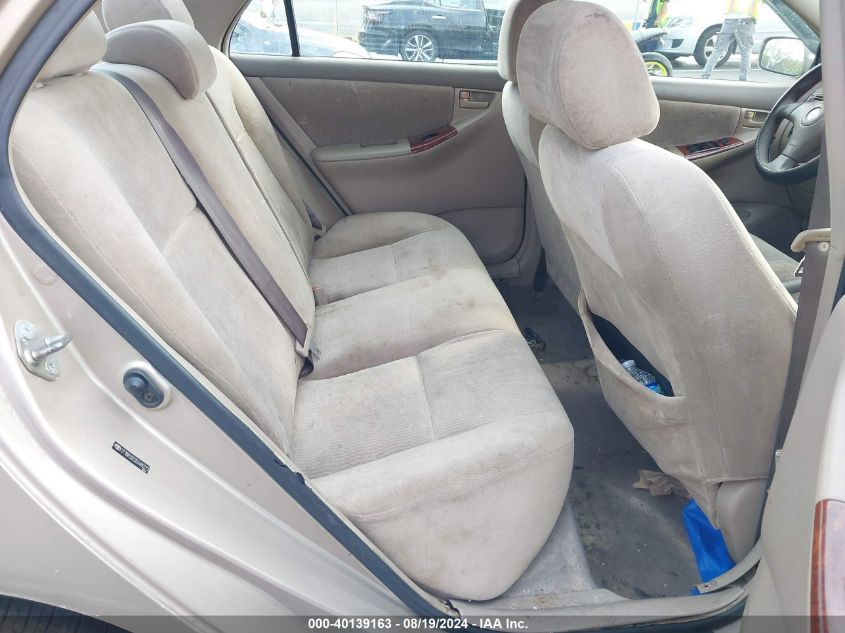 2005 Toyota Corolla Le VIN: 2T1BR32E05C480272 Lot: 40139163