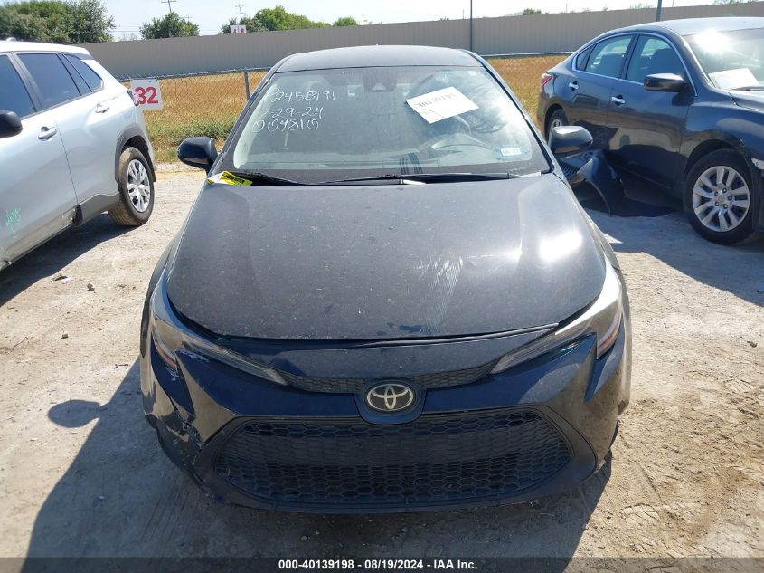 2020 Toyota Corolla Le VIN: 5YFEPRAE6LP004810 Lot: 40139198