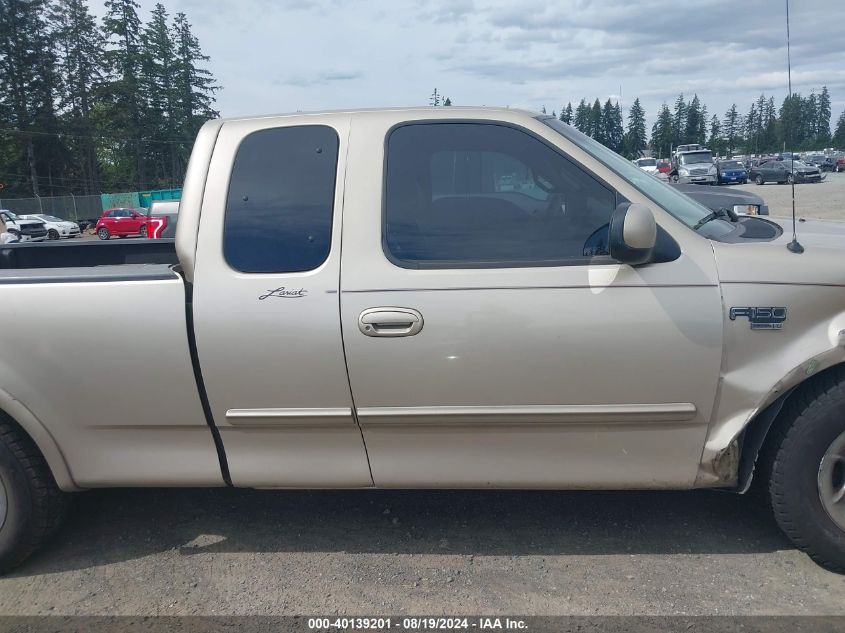 2000 Ford F-150 Lariat/Work Series/Xl/Xlt VIN: 1FTRX17W0YKA20834 Lot: 40139201