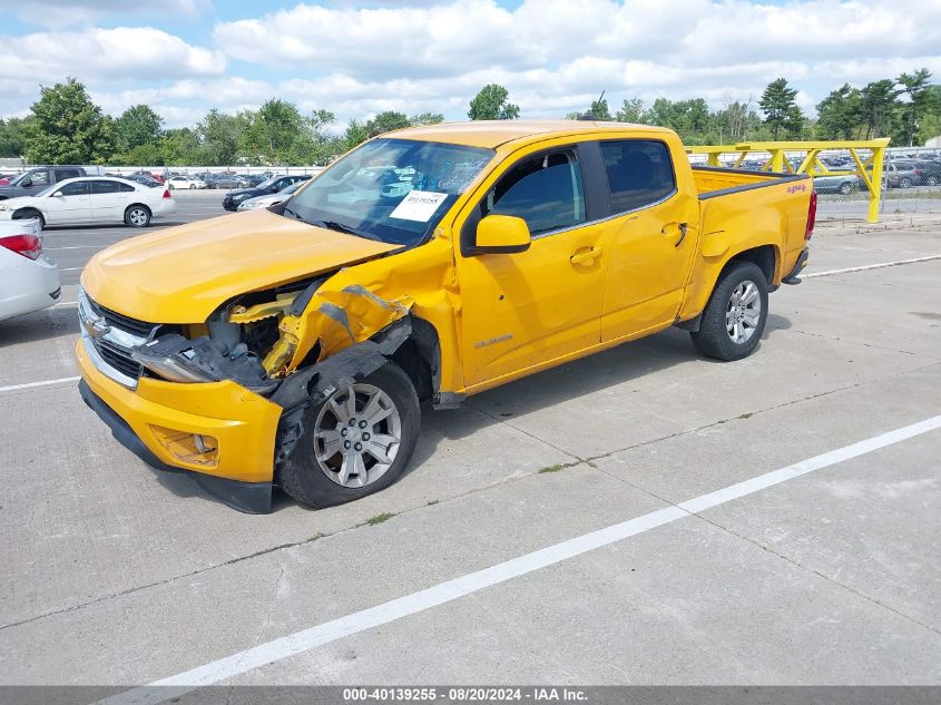 2018 Chevrolet Colorado Lt VIN: 1GCGTCEN7J1257583 Lot: 40139255