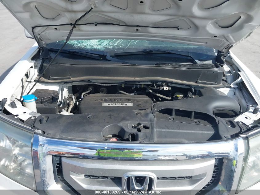 2010 Honda Pilot Ex-L VIN: 5FNYF3H51AB003883 Lot: 40139269