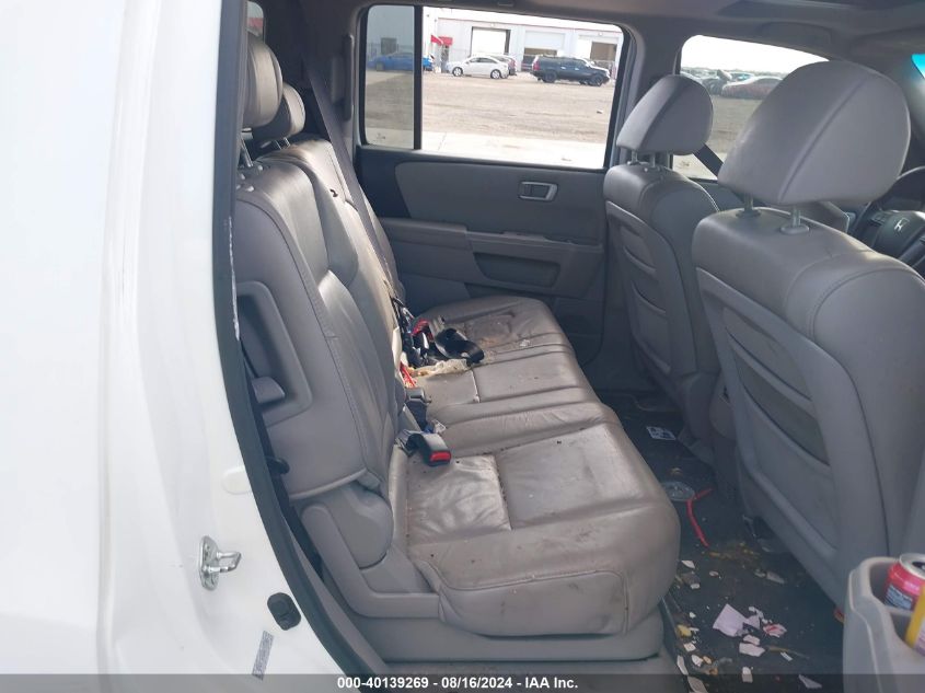 2010 Honda Pilot Ex-L VIN: 5FNYF3H51AB003883 Lot: 40139269