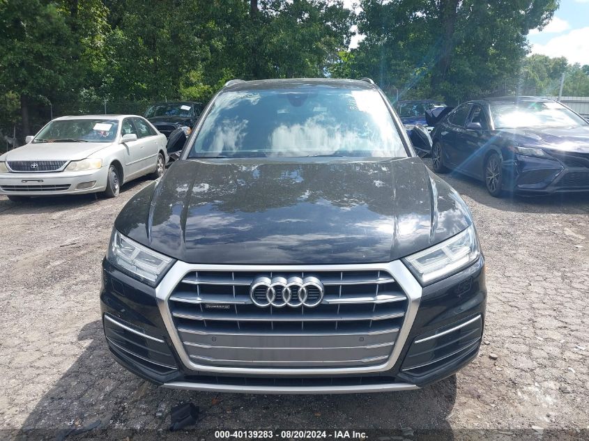 2020 Audi Q5 Premium Plus VIN: WA1BNAFY0L2022595 Lot: 40139283