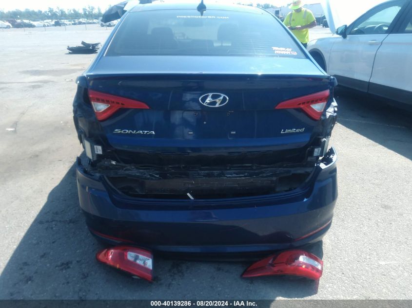 2016 HYUNDAI SONATA LIMITED - 5NPE34AF6GH289115