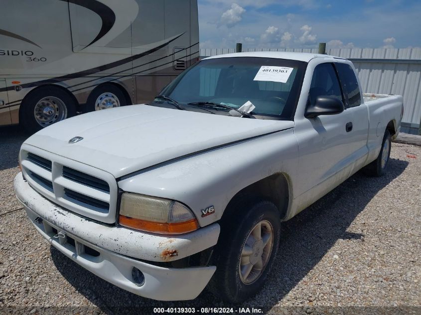 1998 Dodge Dakota Slt/Sport VIN: 1B7GL22XXWS703596 Lot: 40139303