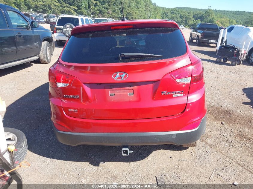 2013 Hyundai Tucson Limited VIN: KM8JU3AC9DU650362 Lot: 40139328