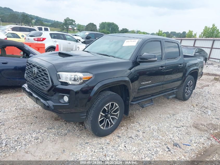 2020 Toyota Tacoma Double Cab/Sr/Sr5/Trd Sport/Trd Off Road/Trd Pro VIN: 3TMCZ5AN9LM313740 Lot: 40139385