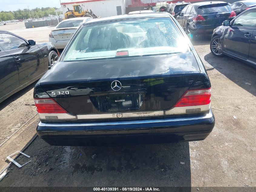 1998 Mercedes-Benz S 320 VIN: WDBGA33G4WA391919 Lot: 40139391