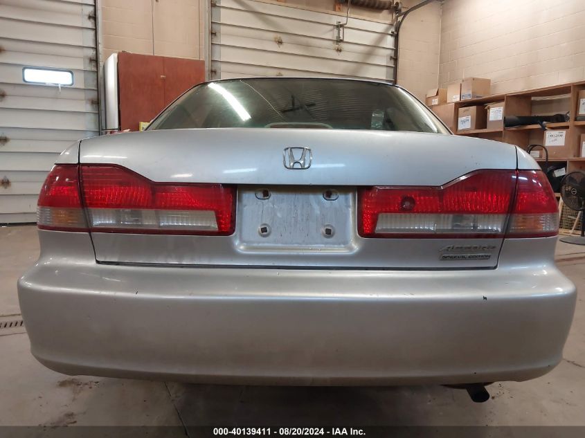 2002 Honda Accord 2.3 Se VIN: JHMCG56722C001872 Lot: 40139411