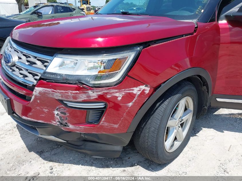 2018 Ford Explorer Xlt VIN: 1FM5K7D80JGA34257 Lot: 40139417