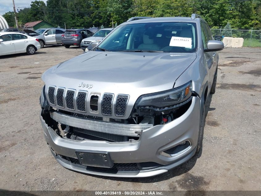 2021 Jeep Cherokee Limited 4X4 VIN: 1C4PJMDX8MD122484 Lot: 40139419