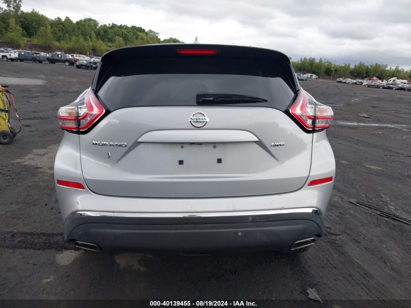 2017 Nissan Murano S VIN: 5N1AZ2MH2HN188536 Lot: 40139455