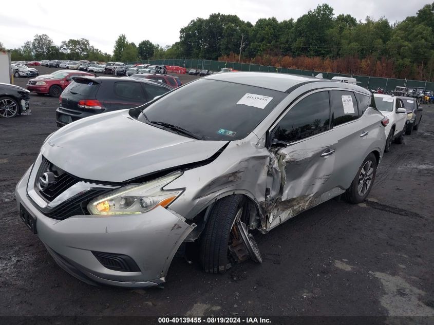 5N1AZ2MH2HN188536 2017 NISSAN MURANO - Image 2