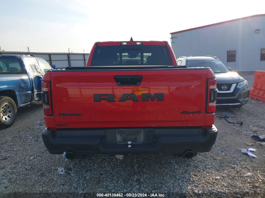 2023 Ram 1500 Rebel 4X4 5'7 Box VIN: 1C6SRFLT5PN619155 Lot: 40139462