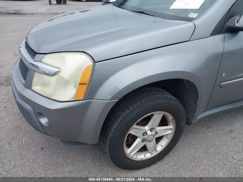 2006 Chevrolet Equinox Lt VIN: 2CNDL73F766202914 Lot: 40139484