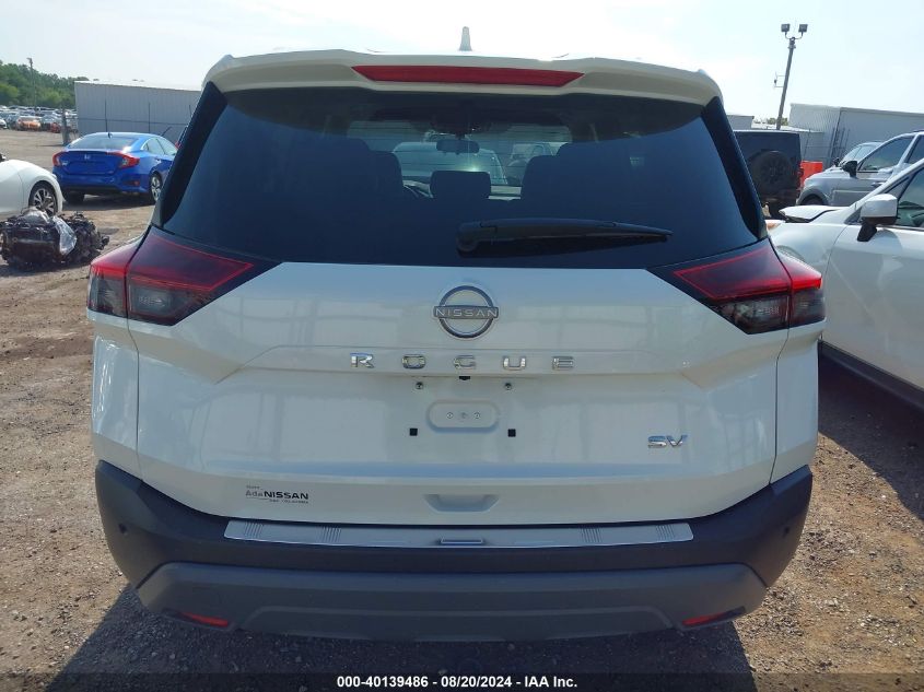 2023 Nissan Rogue Sv VIN: 5N1BT3BA7PC755545 Lot: 40139486