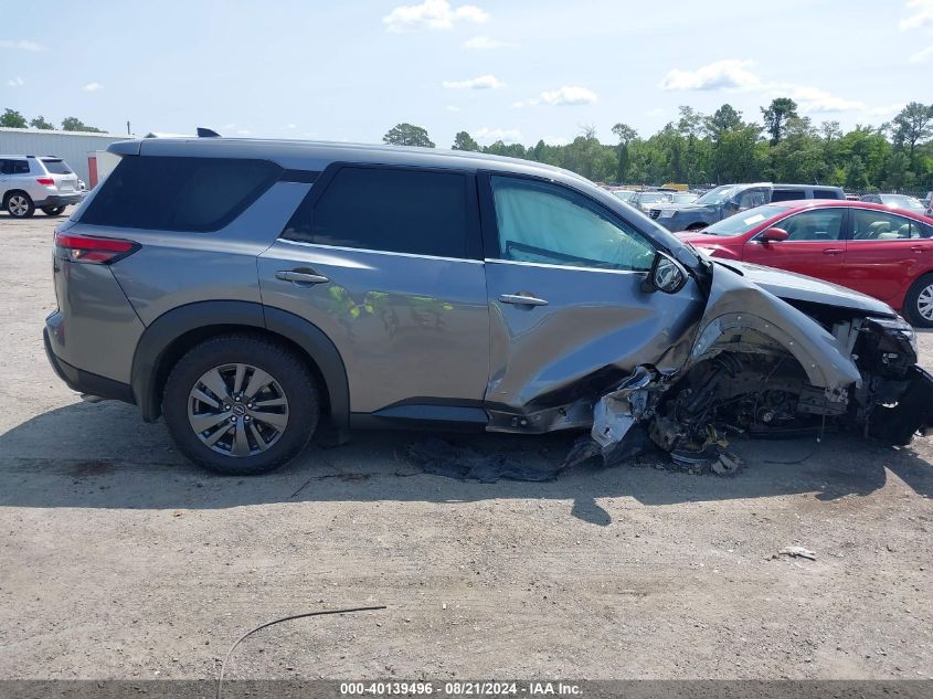 2023 Nissan Pathfinder S 4Wd VIN: 5N1DR3AC6PC210737 Lot: 40139496