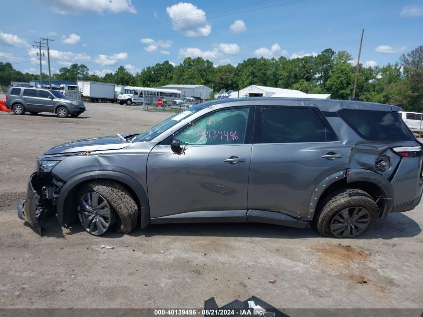 2023 Nissan Pathfinder S 4Wd VIN: 5N1DR3AC6PC210737 Lot: 40139496