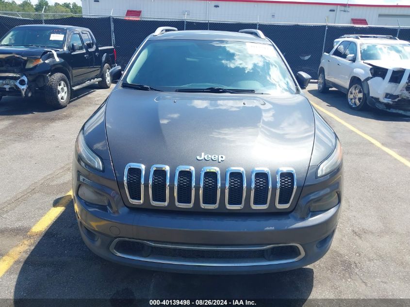 2015 Jeep Cherokee Limited VIN: 1C4PJLDS5FW585558 Lot: 40139498