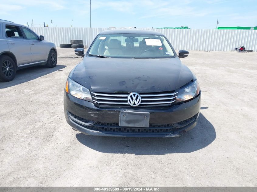 2013 Volkswagen Passat 2.5L Se VIN: 1VWBP7A36DC090293 Lot: 40139509