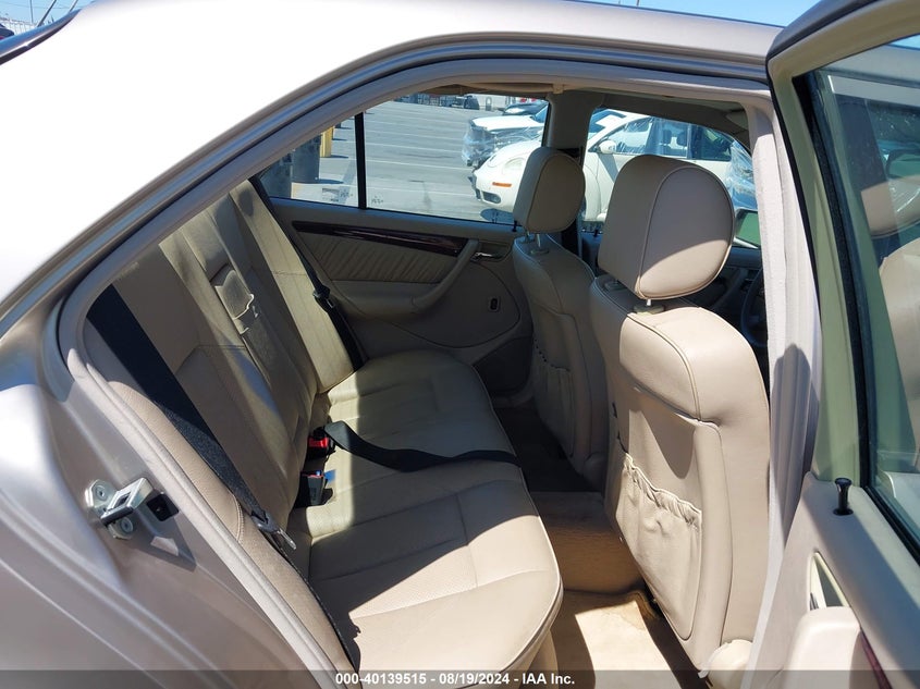 2000 Mercedes-Benz C 230 Kompressor VIN: WDBHA24GXYF942924 Lot: 40139515