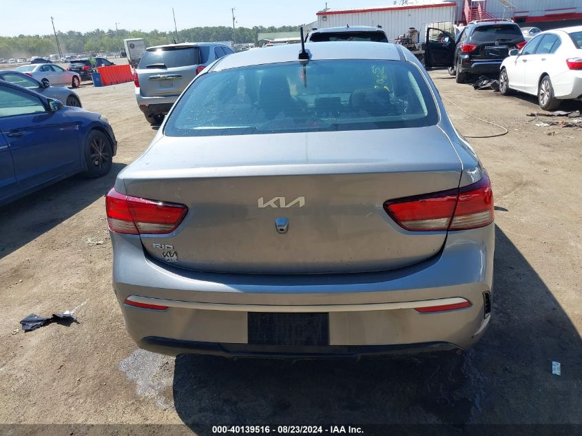 2023 Kia Rio S VIN: 3KPA24AD8PE621592 Lot: 40139516