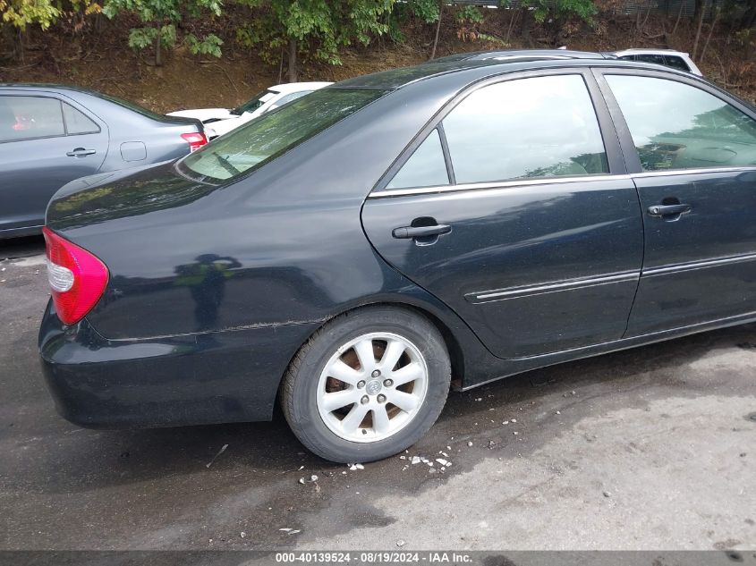 2004 Toyota Camry Xle VIN: 4T1BE30K24U289325 Lot: 40139524